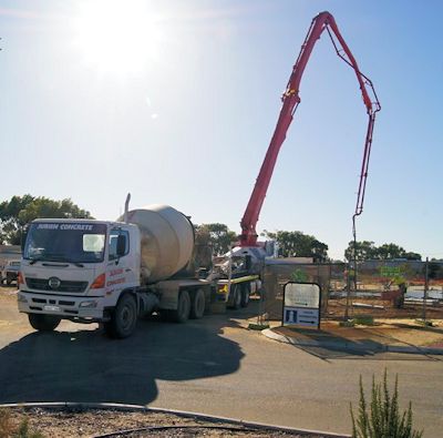 Pumping Concrete 